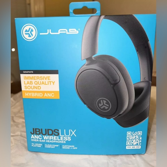 JLab LUX Noise Cancelation & Aware Mode Headphones Wireless - Picture 3 of 10